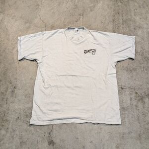 VTG Brewery Shirt Fredericksburg Pilsner Beer Deer Shirt Sleeve Mens XL Flaws